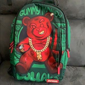 Spray ground backpack